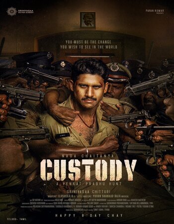 Custody 2023 Dual Audio [Hindi (Studio-DUB) - Telugu (CAM)] 720p 1080p DVDScr x264 ESubs Download