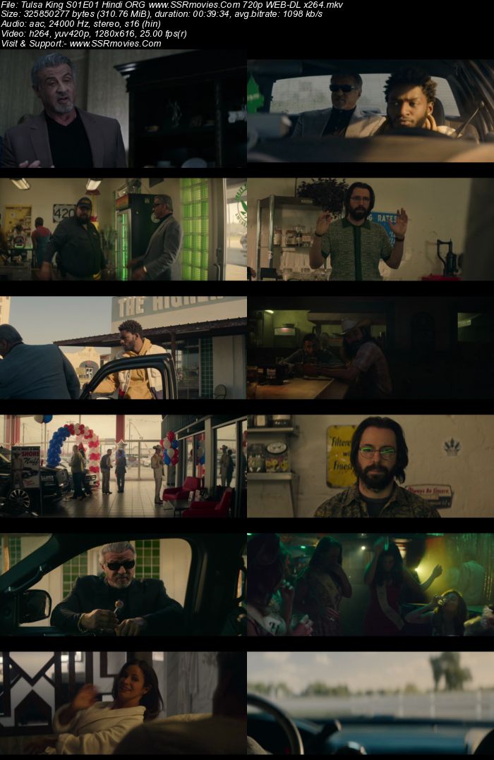 Tulsa King 2023 S01 Complete Hindi ORG 720p 480p WEB-DL x264 Download