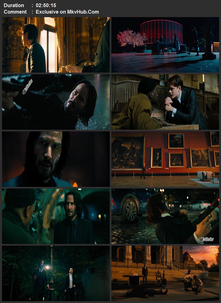 John Wick: Chapter 4 2023 Dual Audio [Hindi (Cleaned) - English ORG] 720p 1080p WEB-DL x264 ESubs Download