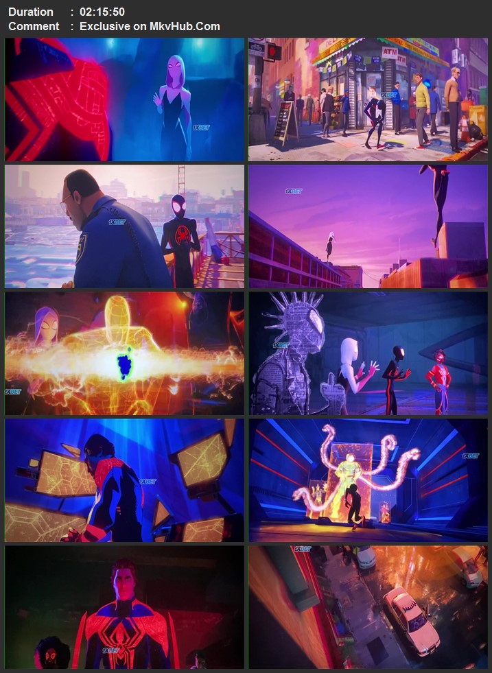 Spider-Man: Across the Spider-Verse 2023 English 720p 1080p HDCAM x264 ESubs Download