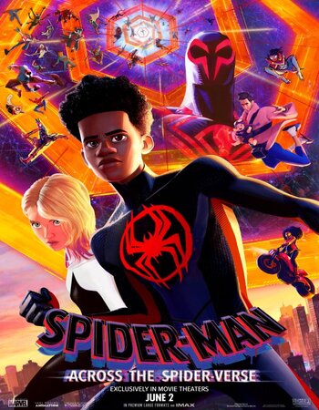 Spider-Man: Across the Spider-Verse 2023 Hindi (Cleaned) 720p 1080p HDCAM x264 ESubs Download