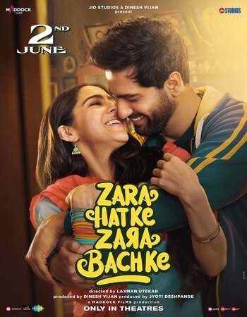 Zara Hatke Zara Bachke 2023 Hindi 720p 1080p HQ DVDScr x264 AAC