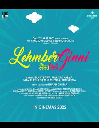LehmberGinni 2023 Punjabi 720p 1080p HQ DVDScr x264 AAC