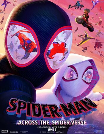 Spider-Man: Across the Spider-Verse 2023 Hindi (Cleaned) 1080p 720p 480p HDRip x264 ESubs Full Movie Download
