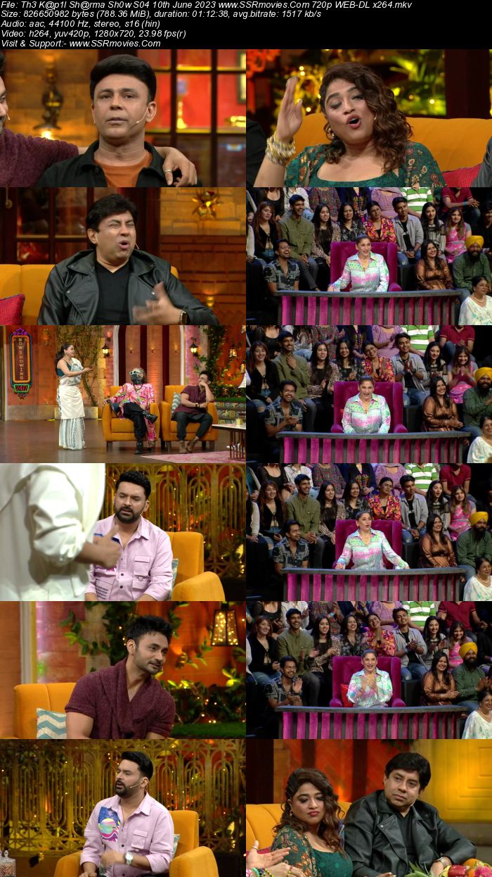 The Kapil Sharma Show S04 10th June 2023 720p 480p WEB-DL x264 Download