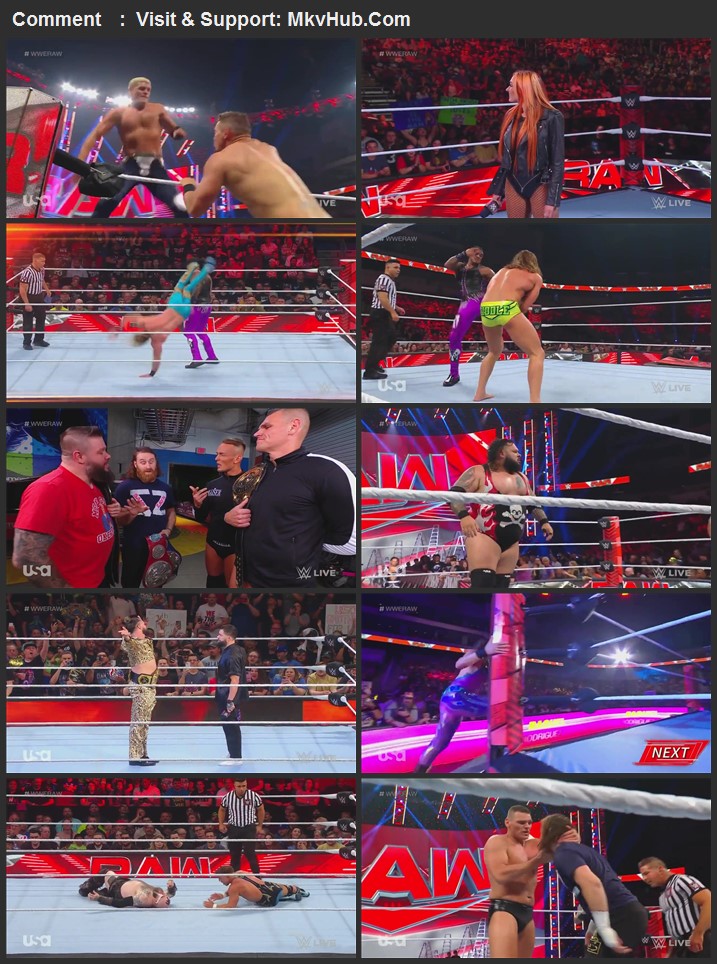 WWE Monday Night Raw 12th June 2023 720p WEBRip x264 1.2GB Download