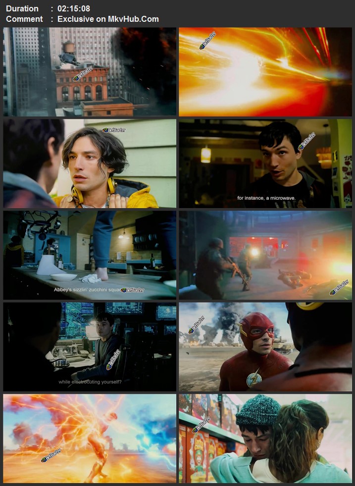 The Flash 2023 Dual Audio [Hindi (Cleaned) - English (Cleaned)] 720p 1080p HDTC x264 ESubs Download