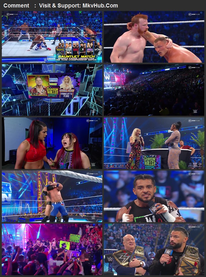 WWE Friday Night SmackDown 16th June 2023 720p WEBRip x264 850MB Download