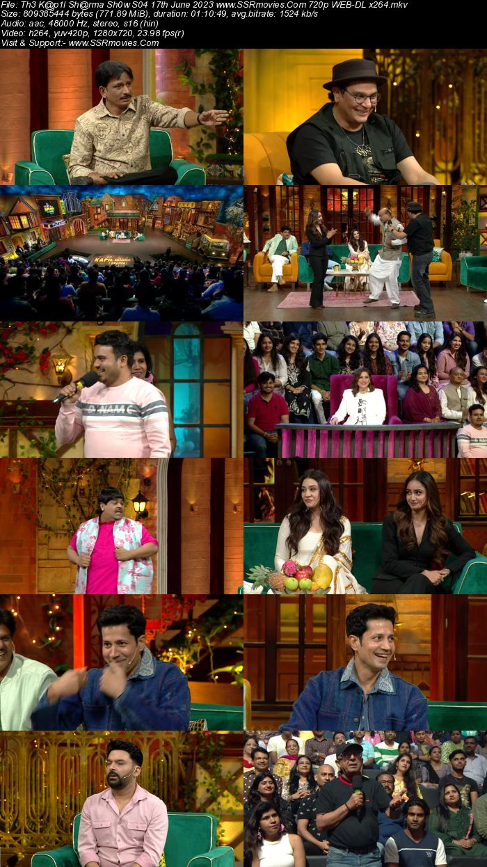 The Kapil Sharma Show S04 17th June 2023 720p 480p WEB-DL x264 Download