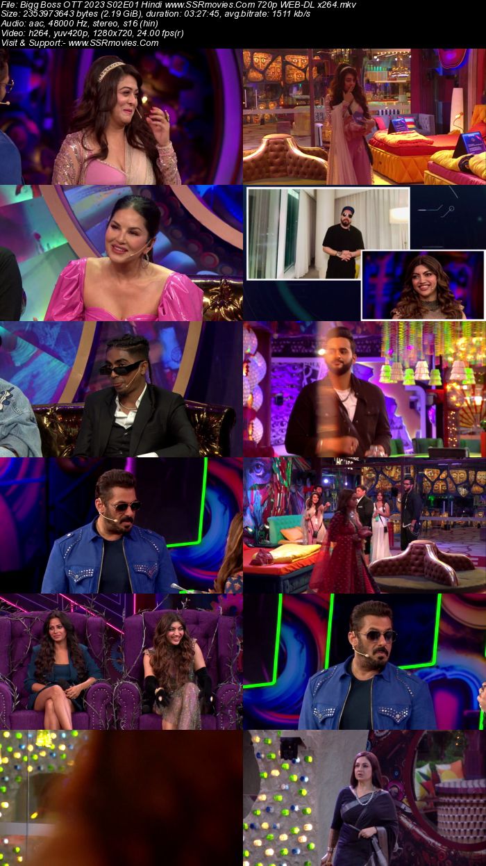 Bigg Boss OTT 2023 S02E01 17th June 2023 720p 480p WEB-DL x264 Download