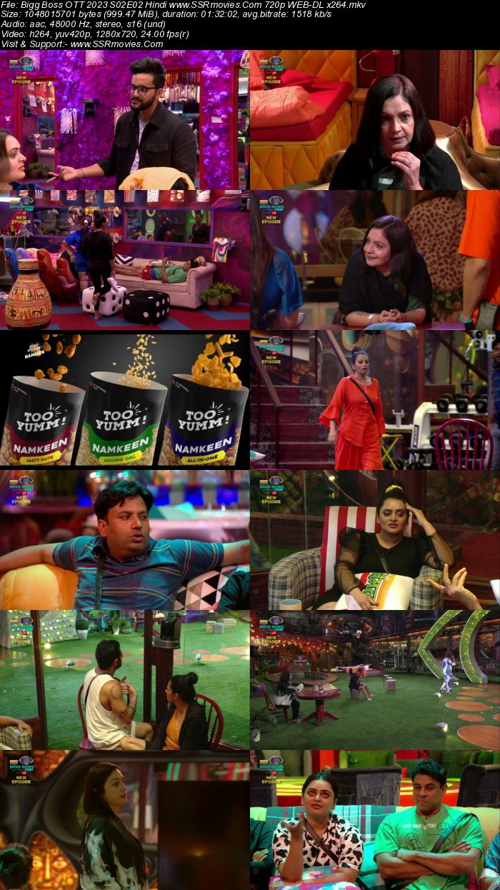 Bigg Boss OTT 2023 S02E02 18th June 2023 720p 480p WEB-DL x264 Download