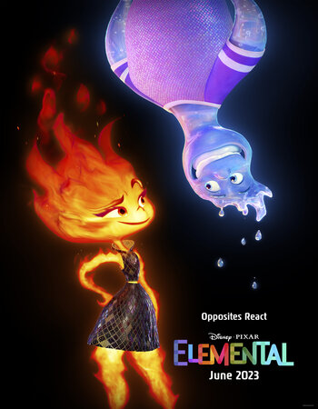 Elemental 2023 English 1080p 720p 480p HDCAM x264 ESubs Full Movie Download