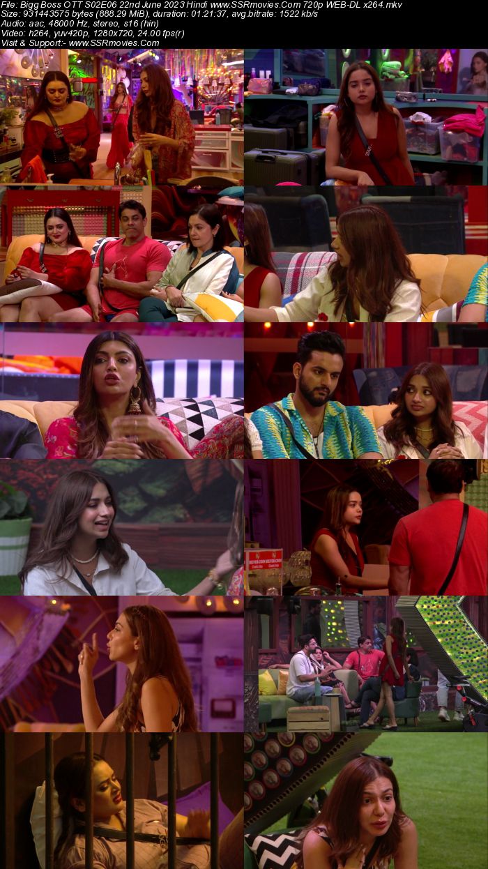 Bigg Boss OTT 2023 S02E06 22nd June 2023 720p 480p WEB-DL x264 Download