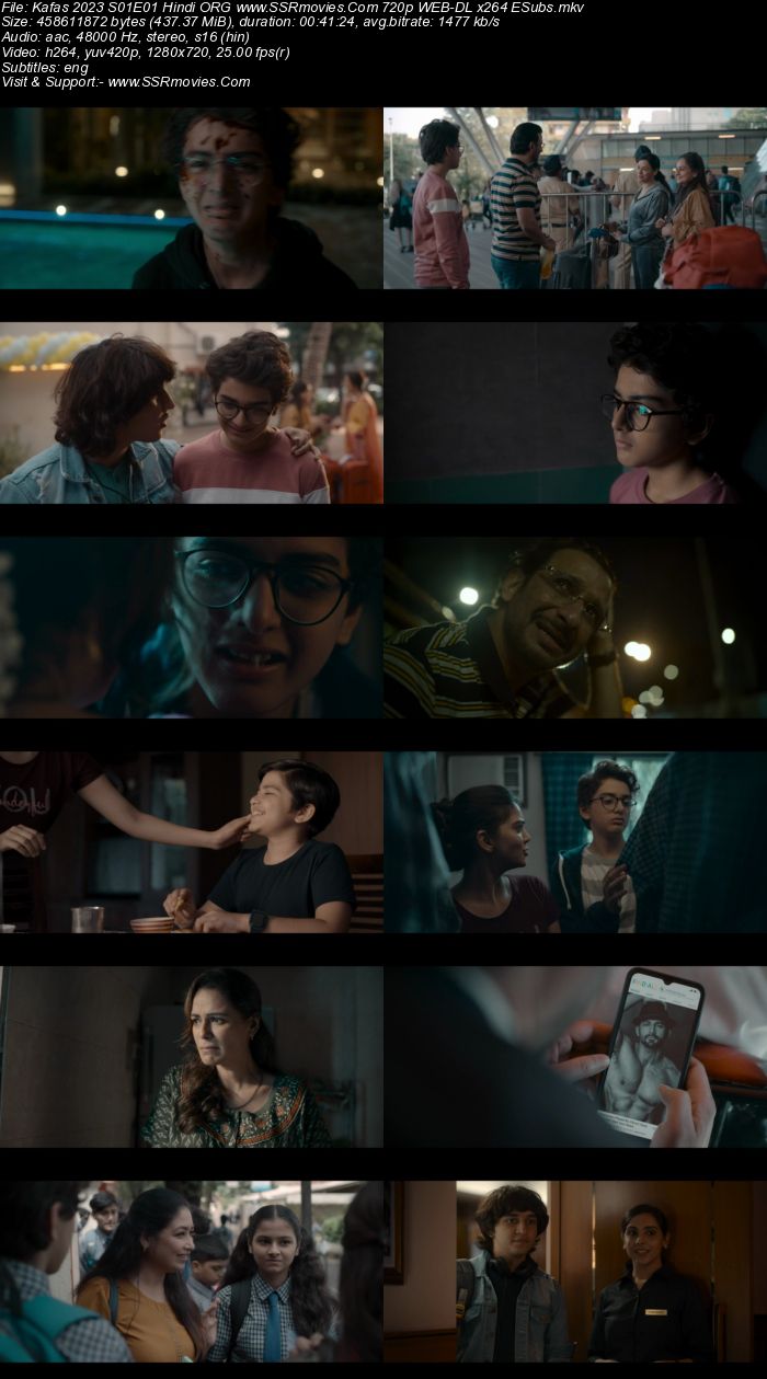 Kafas 2023 S01 Complete Hindi ORG 720p 480p WEB-DL x264 ESubs Download