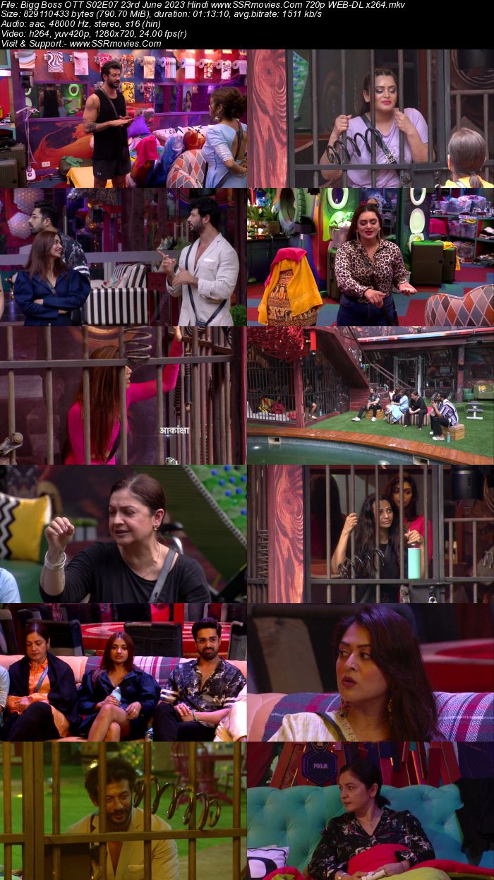 Bigg Boss OTT 2023 S02E07 23rd June 2023 720p 480p WEB-DL x264 Download