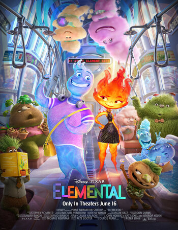 Elemental 2023 English (ORG 5.1) 1080p 720p 480p WEB-DL x264 ESubs Full Movie Download