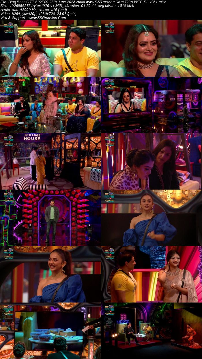 Bigg Boss OTT 2023 S02E09 25th June 2023 720p 480p WEB-DL x264 Download