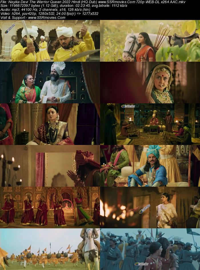 Nayika Devi: The Warrior Queen 2022 Hindi (HQ-Dub) 1080p 720p 480p WEB-DL x264 ESubs Full Movie Download