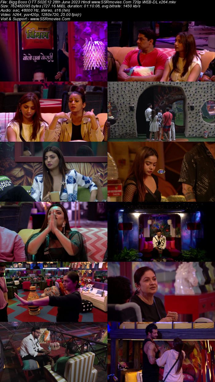 Bigg Boss OTT 2023 S02E12 28th June 2023 720p 480p WEB-DL x264 Download