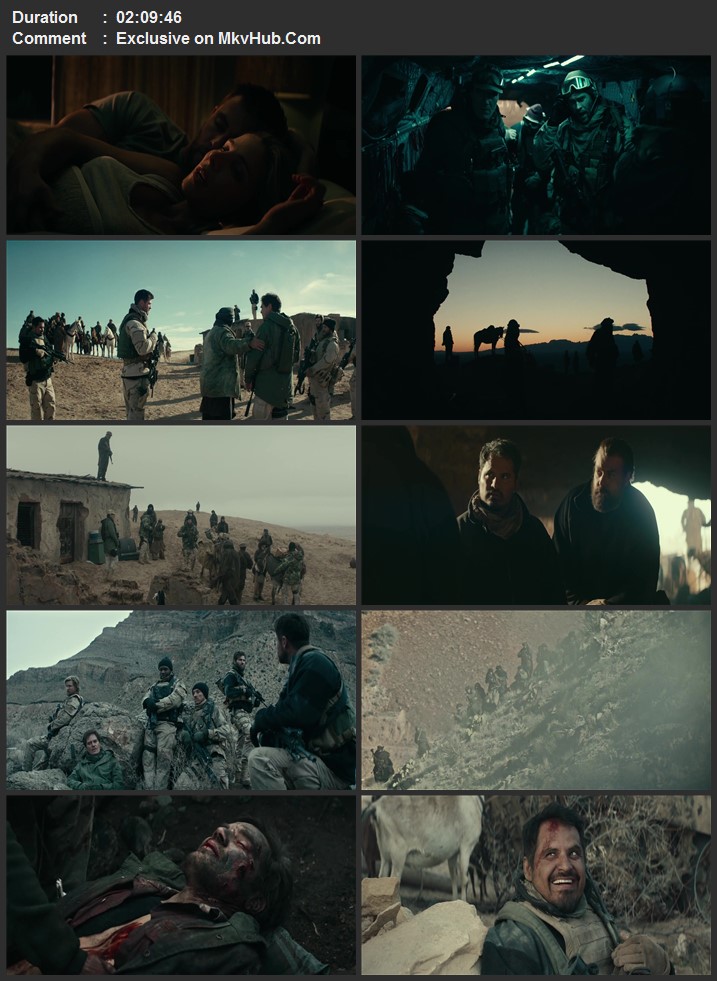 12 Strong 2018 Dual Audio [Hindi-English] 720p 1080p BluRay x264 ESubs Download