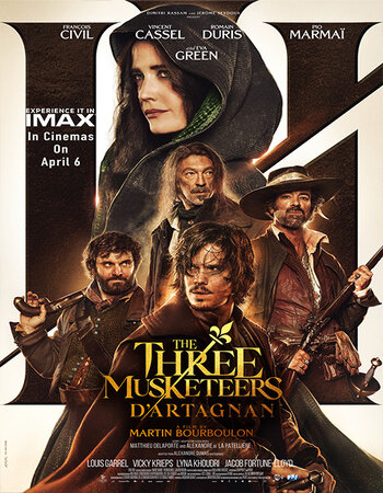 The Three Musketeers: D'Artagnan 2023 Hindi (LQ-Dub) 1080p 720p 480p HDCAM x264 ESubs Full Movie Download