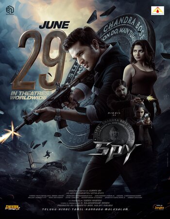 Spy 2023 Hindi (CAM-ORG) 1080p 720p 480p HQ DVDScr x264 ESubs Full Movie Download