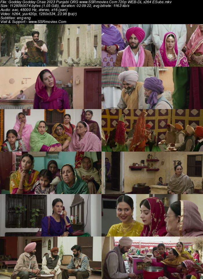 Godday Godday Chaa 2023 Punjabi ORG 1080p 720p 480p WEB-DL x264 ESubs Full Movie Download