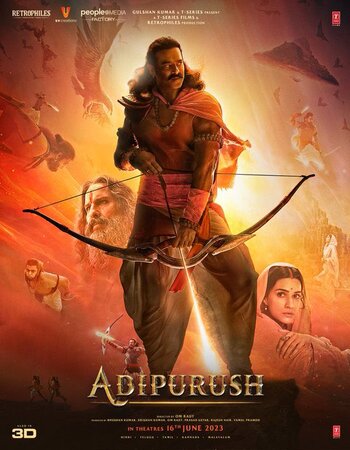 Adipurush 2023 Hindi (Cleaned) 1080p 720p 480p HDTC x264 ESubs Full Movie Download