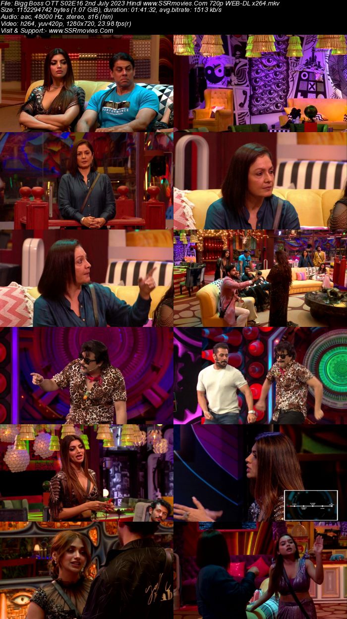 Bigg Boss OTT 2023 S02E16 2nd July 2023 720p 480p WEB-DL x264 Download