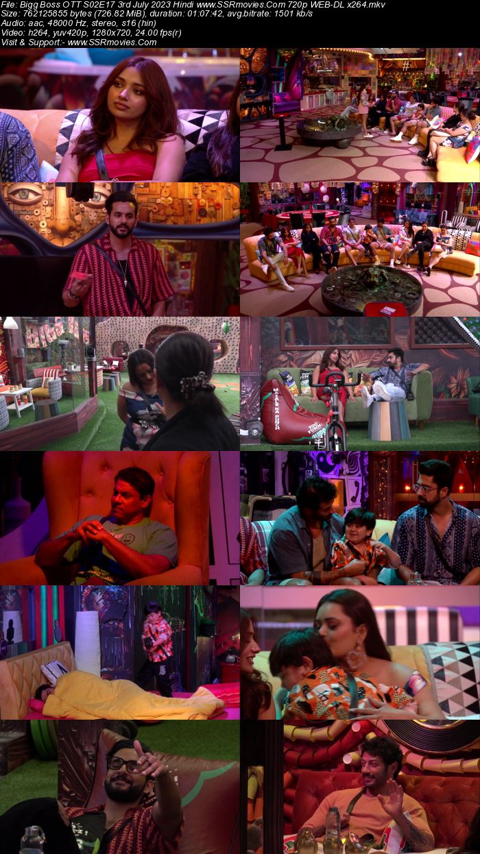 Bigg Boss OTT 2023 S02E17 3rd July 2023 720p 480p WEB-DL x264 Download