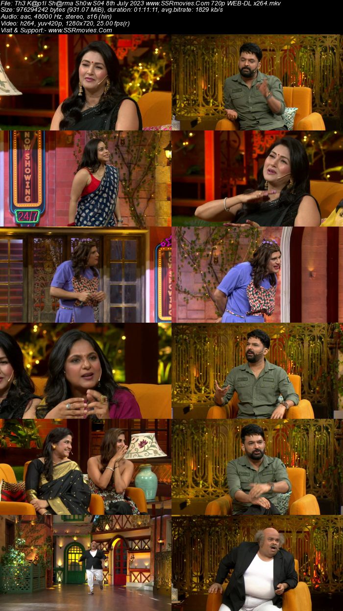 The Kapil Sharma Show S04 8th July 2023 720p 480p WEB-DL x264 Download