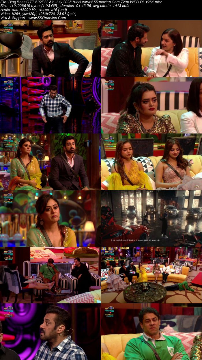 Bigg Boss OTT 2023 S02E22 8th July 2023 720p 480p WEB-DL x264 Download