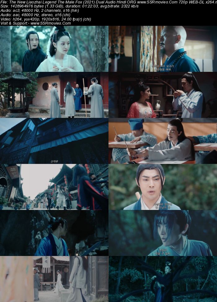 The New Liaozhai Legend: The Male Fox 2021 Dual Audio Hindi ORG 720p 480p WEB-DL x264 ESubs Full Movie Download