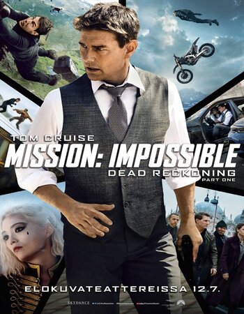 Mission: Impossible - Dead Reckoning Part One 2023 Dual Audio Hindi (Cleaned) 1080p 720p 480p HDTS x264 ESubs Full Movie Download