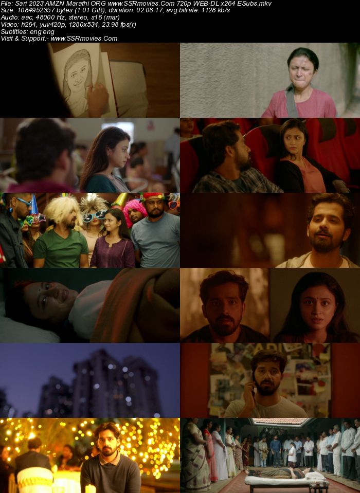 Sari 2023 Marathi ORG 1080p 720p 480p WEB-DL x264 ESubs Full Movie Download