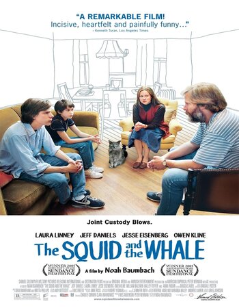 The Squid and the Whale 2005 Dual Audio Hindi ORG 1080p 720p 480p BluRay x264 ESubs Full Movie Download
