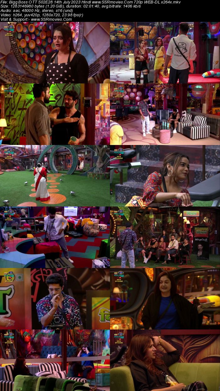 Bigg Boss OTT 2023 S02E28 14th July 2023 720p 480p WEB-DL x264 Download