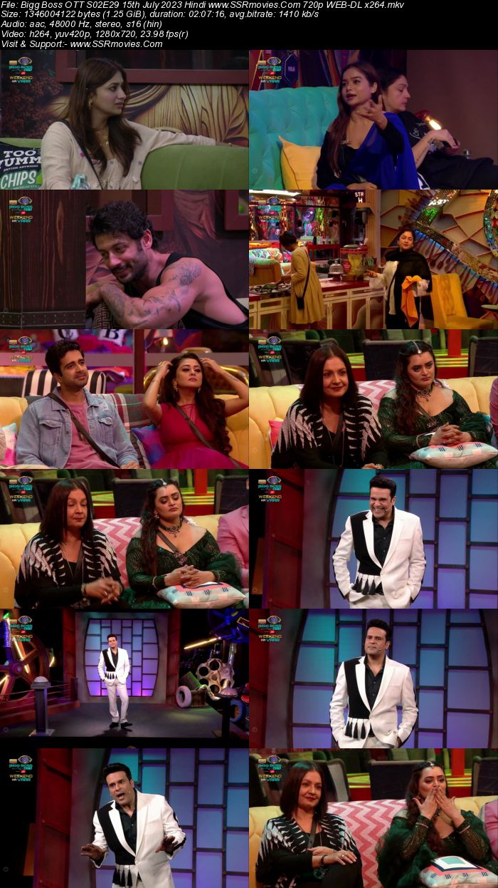 Bigg Boss OTT 2023 S02E29 15th July 2023 720p 480p WEB-DL x264 Download