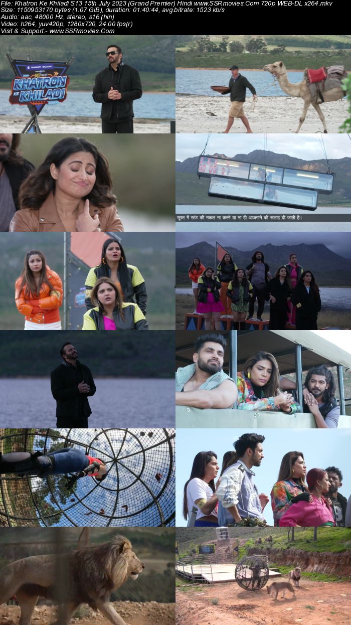 Khatron Ke Khiladi S13 15th July 2023 (Grand Premier) 720p 480p WEB-DL x264 Download