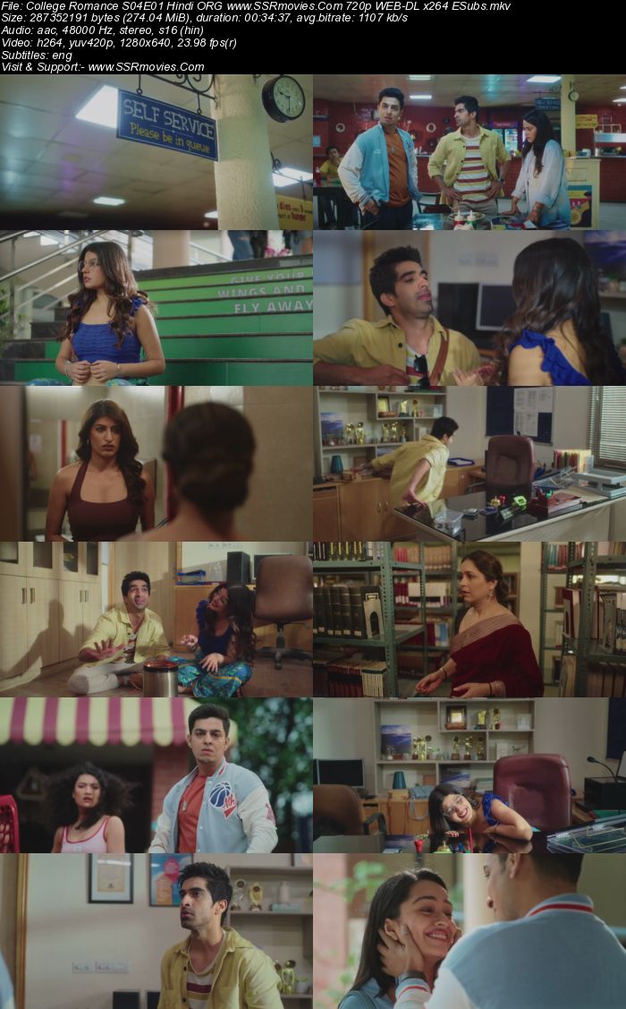 College Romance 2023 S04 Complete Hindi ORG 720p 480p WEB-DL x264 ESubs Full Movie Download