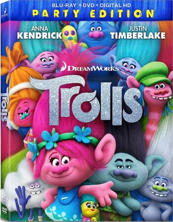 Trolls 2016 Dual Audio Hindi ORG 1080p 720p 480p BluRay x264 ESubs Full Movie Download