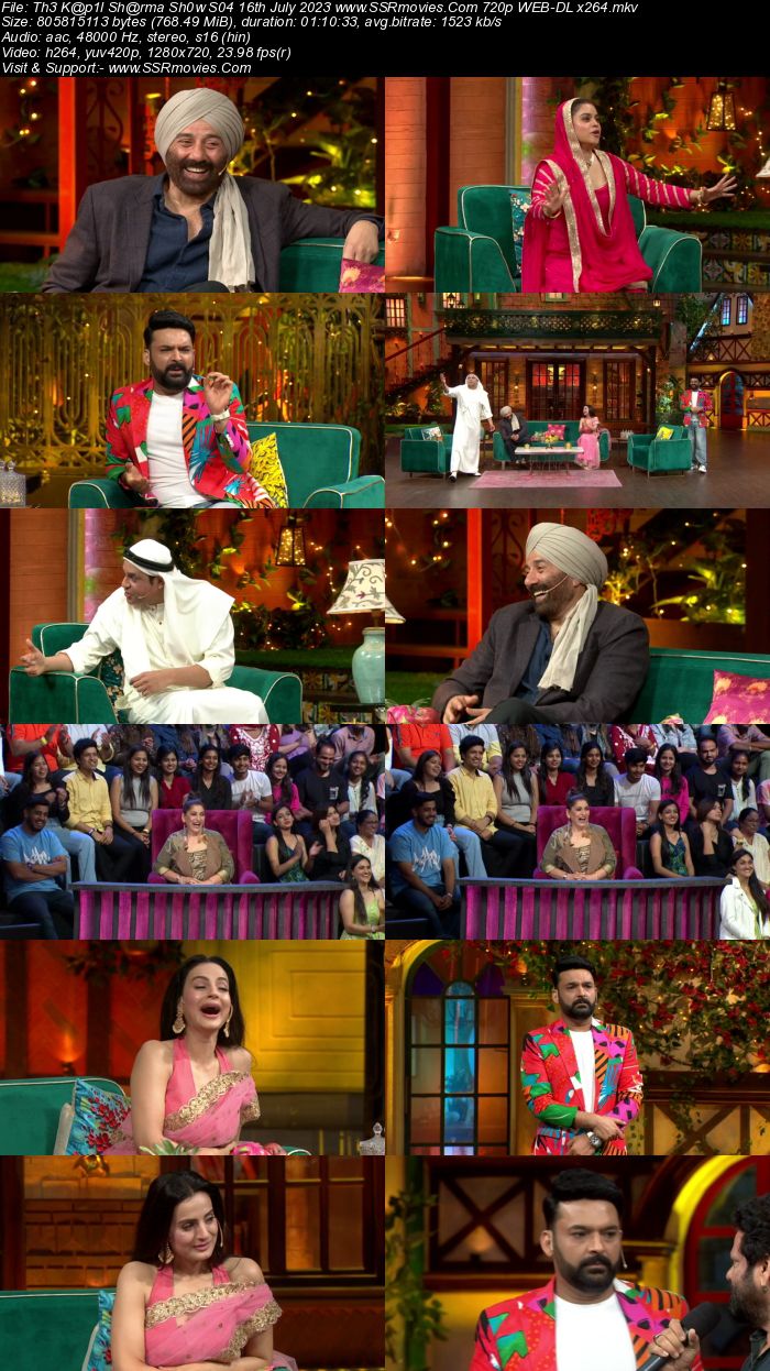 The Kapil Sharma Show S04 16th July 2023 720p 480p WEB-DL x264 Download