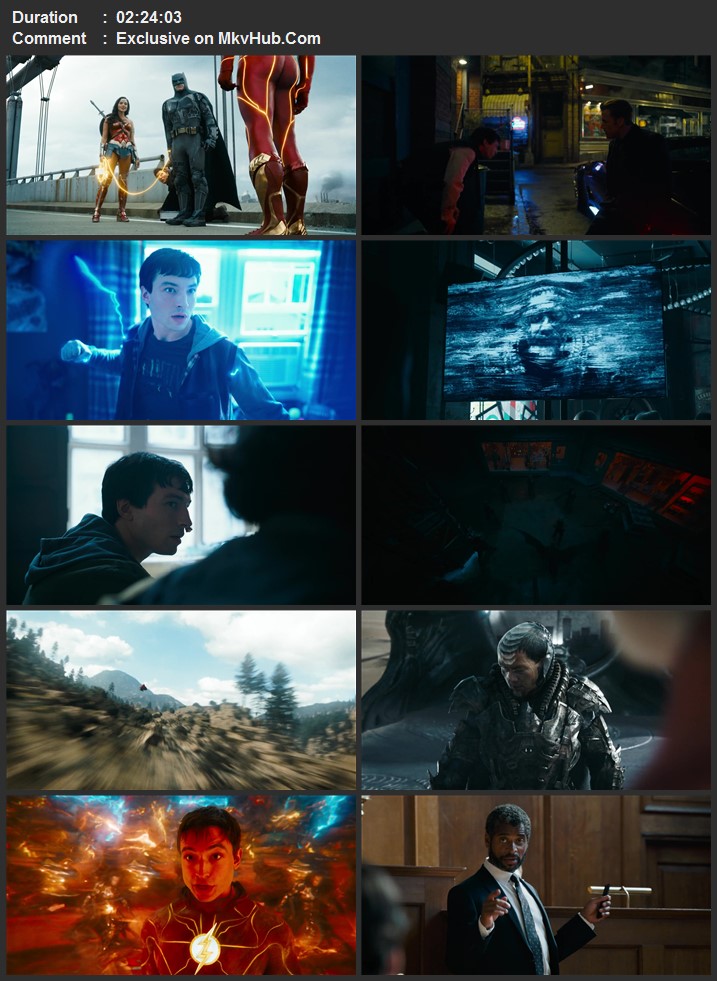 The Flash 2023 Dual Audio [Hindi-English] 720p 1080p WEB-DL x264 ESubs Download