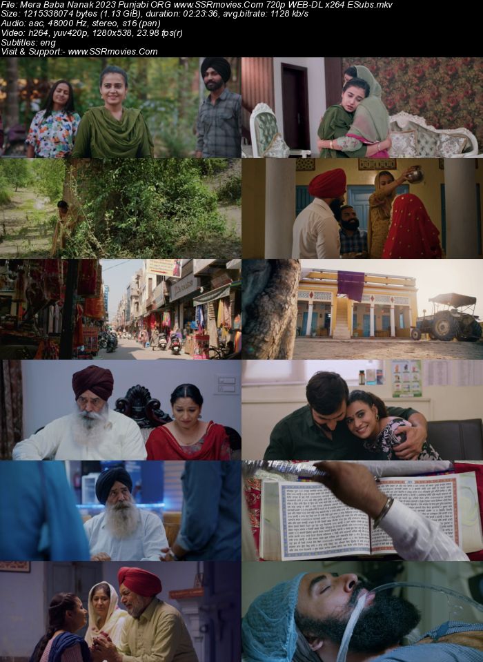 Mera Baba Nanak 2023 Punjabi ORG 1080p 720p 480p WEB-DL x264 ESubs Full Movie Download
