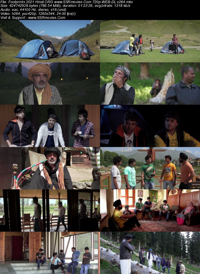 Footprints 2021 Hindi ORG 1080p 720p 480p WEB-DL x264 ESubs Full Movie Download