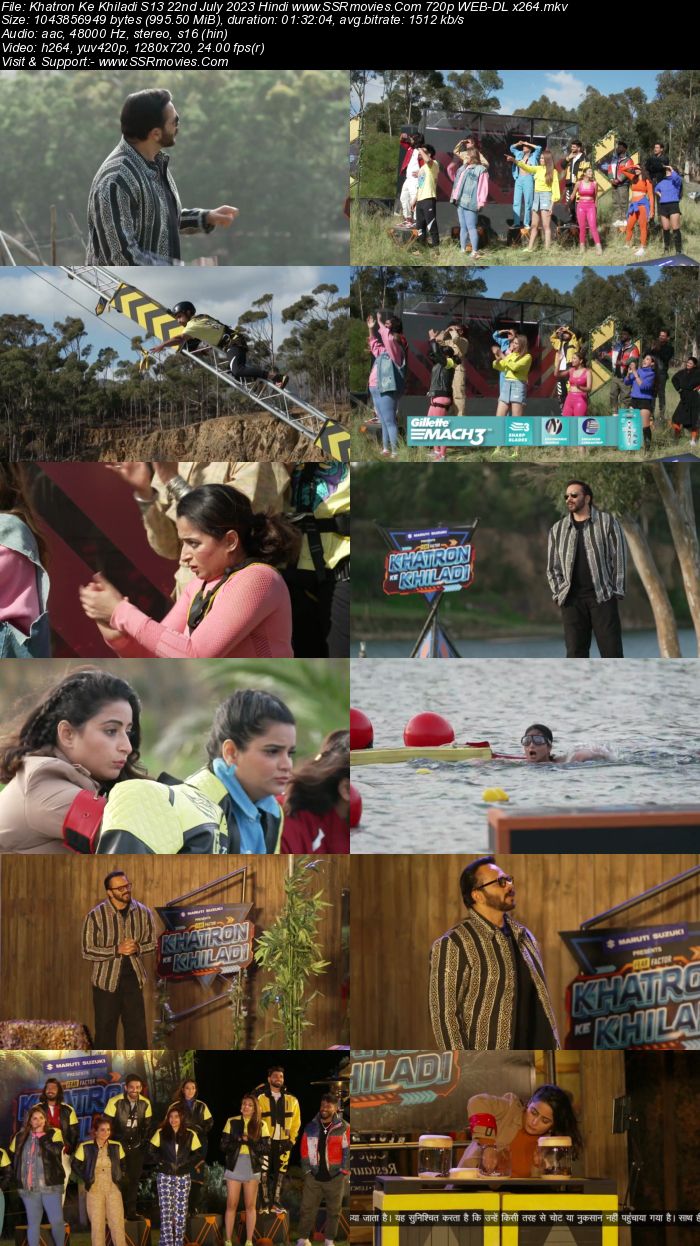 Khatron Ke Khiladi S13 22nd July 2023 720p 480p WEB-DL x264 Download