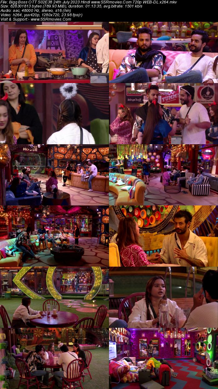 Bigg Boss OTT 2023 S02E38 24th July 2023 720p 480p WEB-DL x264 Download