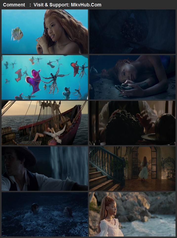 The Little Mermaid 2023 English 720p 1080p WEB-DL ESubs Download