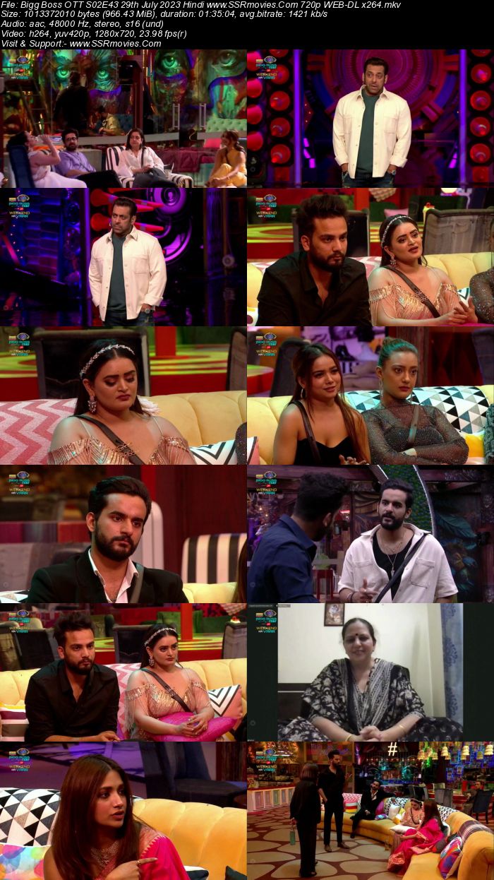 Bigg Boss OTT 2023 S02E43 29th July 2023 720p 480p WEB-DL x264 Download