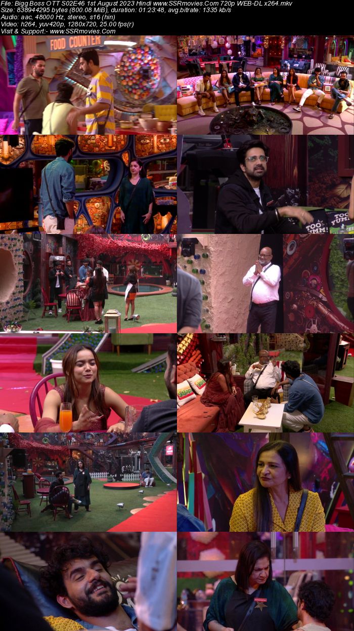 Bigg Boss OTT 2023 S02E46 1st August 2023 720p 480p WEB-DL x264 Download